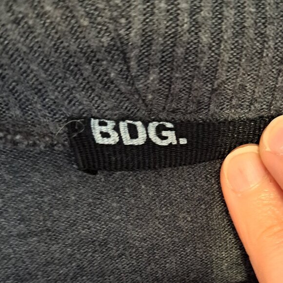 BDG Gray Loose Cardigan - Picture 4 of 7